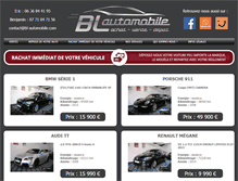 Tablet Screenshot of bl-automobile.com